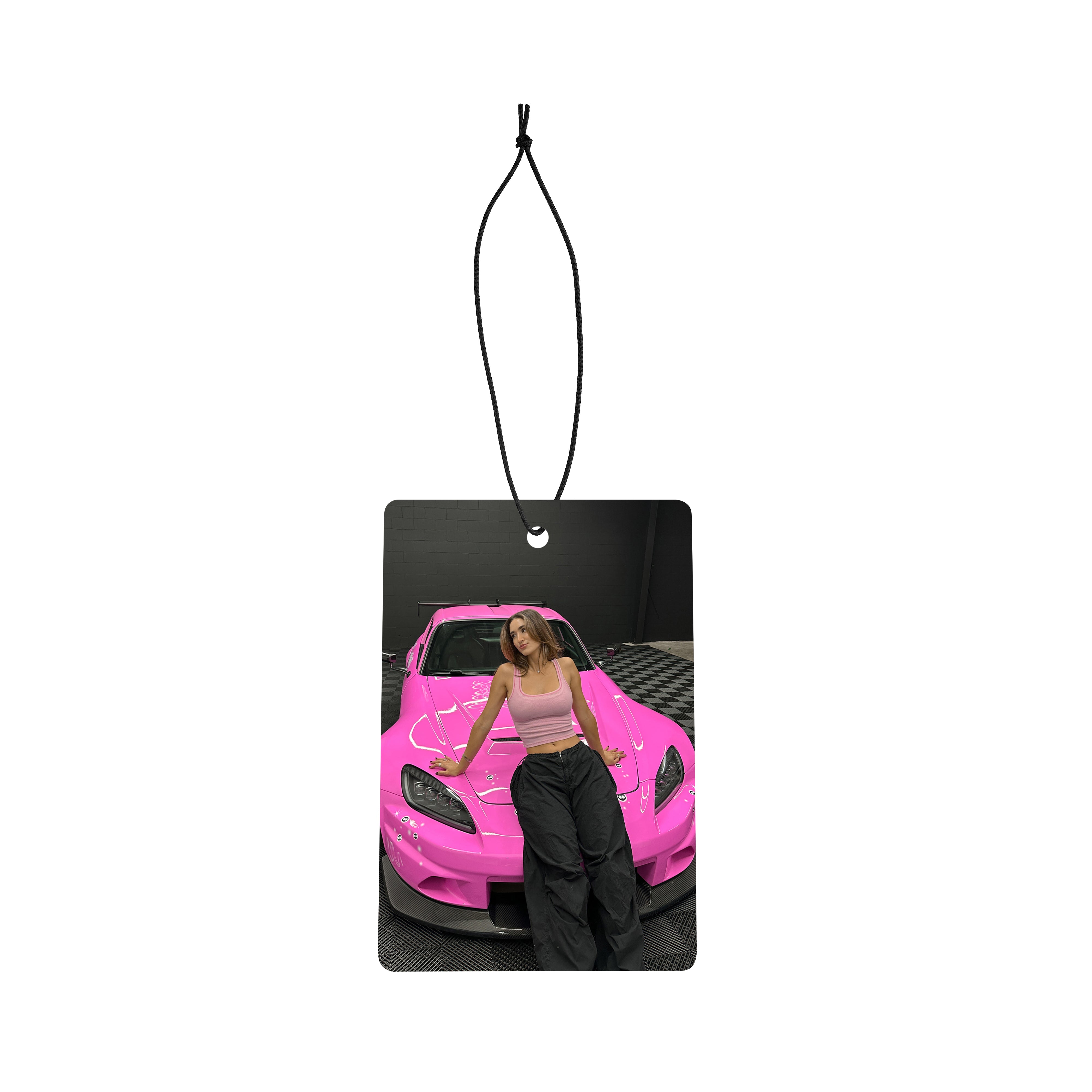 Pink like Suki Air Freshener