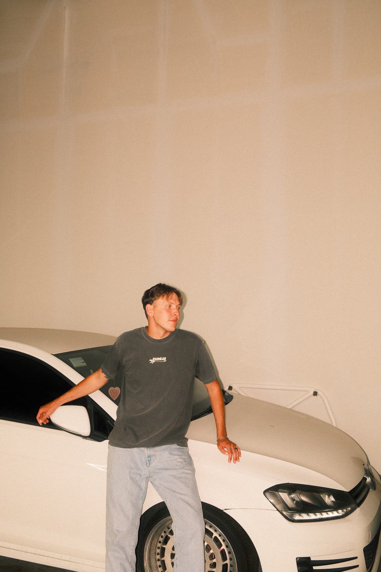 Jack The Mechanic Car T-shirt In Black