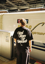 Need Money For Shinycards Tee- Black