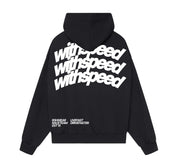 Hoodie Black Withspeed